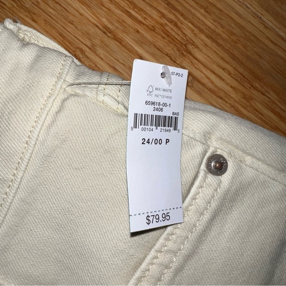 GAP high rise stride beach pebble jeans - Picture 5 of 7